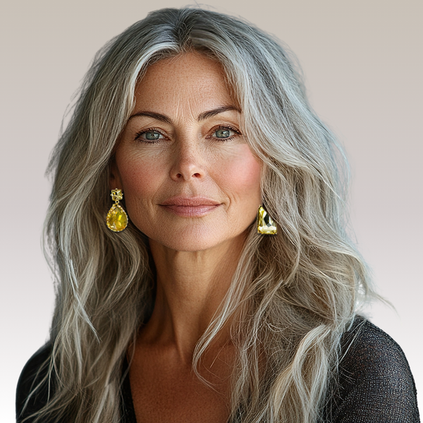 Clip Earrings Soft Yellow | Gold