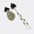 Black Dalmatian II Earrings | Gold - Muze Earrings