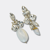 Chrystal Opal Earrings | Gold - Muze Earrings