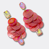 Coral Shell Earrings | Gold - Muze Earrings