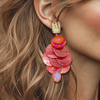 Coral Shell Earrings | Gold - Muze Earrings