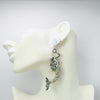 Handgemaakt statement oorbel earrings mermaid handgemaakt door MUZE earrings. Gratis geleverd binnen nederland en belgie.