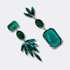 Green Malachite Earrings | Silver - Muze Earrings
