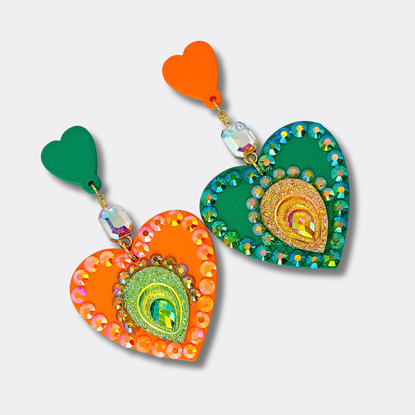 Kruikenstad Heart 2026 Earrings | Gold - Muze Earrings