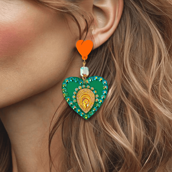 Kruikenstad Heart 2026 Earrings | Gold - Muze Earrings