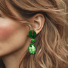 Muse Aventurine Earrings | Silver - Muze Earrings