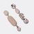 Pink Agate Earrings | Gold - Muze Earrings