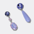 Summer Lilac Jade Earrings | Silver - Muze Earrings