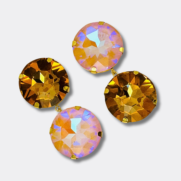 Sunny Camel Earrings | Gold - Muze Earrings