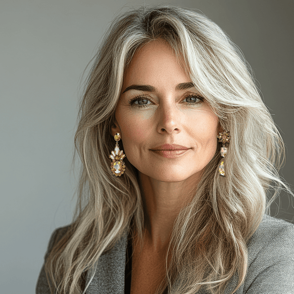 Trio of Champagne Earrings | Gold - Muze Earrings