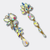 Wedding Chique AB Earrings | Gold - Muze Earrings