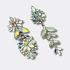 Crystal AB Earrings | Silver