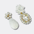 Wedding Bouquet Earrings | Gold