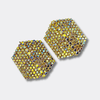 Big Glam Stud Earrings | Gold - Muze Earrings