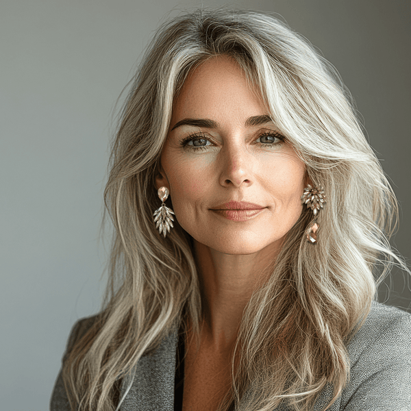 Champagne Leaf Earrings | Gold - Muze Earrings