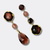 Chocolate Brown Aventurine Earrings | Gold - Muze Earrings