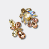 Clip Earrings Soft Tones | Gold - Muze Earrings