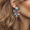 Crystal AB Earrings | Gold - Muze Earrings
