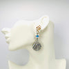 Handgemaakt statement oorbel earrings ab strass cockle handgemaakt door MUZE earrings. Gratis geleverd binnen nederland en belgie.