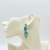 Earrings Aqua Jelly Fish | Silver - Muze Earrings