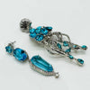 Earrings Aqua Jelly Fish | Silver - Muze Earrings