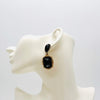 Earrings Blooming Black & Grey | Gold - Muze Earrings