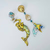 Earrings Mermaid | Gold - Muze Earrings