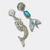 Earrings Mermaid | Silver - Muze Earrings
