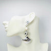 Earrings Mermaid Tail | Silver - Muze Earrings