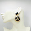 Handgemaakt statement oorbel earrings small leopard handgemaakt door MUZE earrings. Gratis geleverd binnen nederland en belgie.