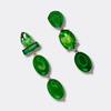 Emerald Jade Earrings | Gold - Muze Earrings