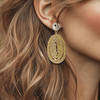 Glam Bride Earrings | Gold - Muze Earrings