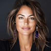 Long Amethyst Earrings | Gold - Muze Earrings