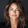 Long Amethyst Glam Earrings | Gold - Muze Earrings