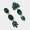 Malachite Muse Earrings | Gold - Muze Earrings