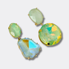 Minty Shores Earrings | Gold - Muze Earrings
