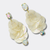 Pearly White Shell Earrings | Gold - Muze Earrings