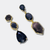 Purple Amethyst II Earrings | Gold - Muze Earrings