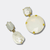 Salted Pearl Earrings | Gold - Muze Earrings