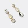 Subtle Bride Pearl Earrings | Gold - Muze Earrings