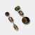 Summer Tiger Eye Earrings | Silver - Muze Earrings