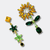 Sunflower Earrings | Gold - Muze Earrings