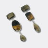Tigereye Essence Earrings | Silver - Muze Earrings