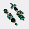 Verdant Green Earrings | Gold - Muze Earrings