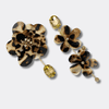Wild Leopard Festival Earrings | Gold - Muze Earrings